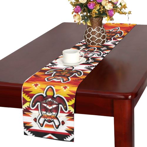 Adobe Fire Turtle Table Runner 16x72 inch Table Runner 16x72 inch e-joyer