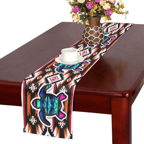 Adobe Fire Turtle Table Runner 16x72 inch Table Runner 16x72 inch e-joyer