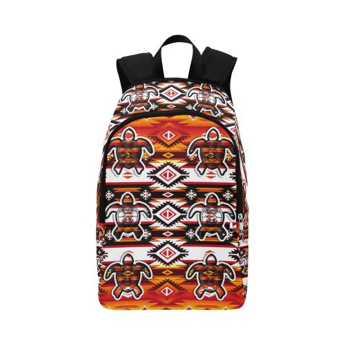 Adobe Fire Turtle2 Fabric Backpack for Adult (Model 1659) Casual Backpack for Adult (1659) e-joyer
