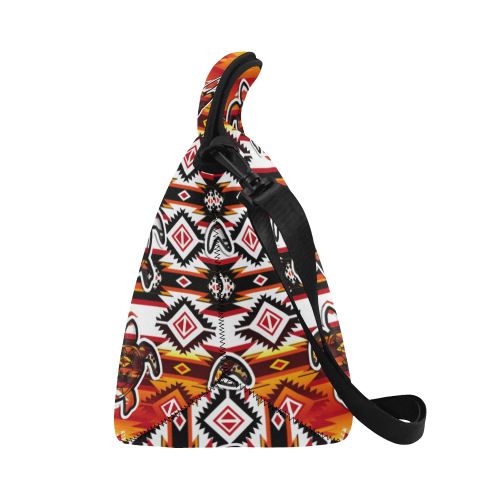 Adobe Fire Turtle2 Neoprene Lunch Bag/Large (Model 1669) Neoprene Lunch Bag/Large (1669) e-joyer