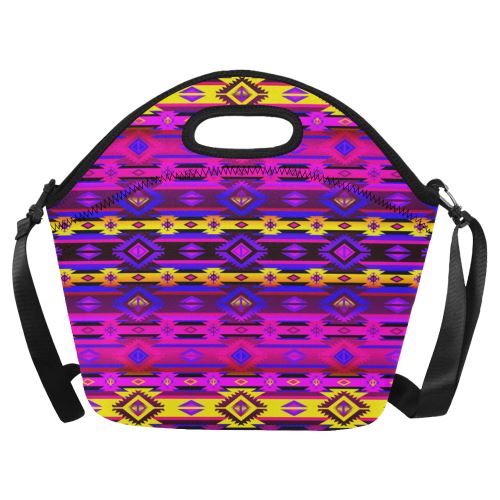 Adobe Hunt Neoprene Lunch Bag/Large (Model 1669) Neoprene Lunch Bag/Large (1669) e-joyer
