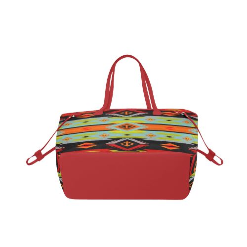 Adobe Kiva Clover Canvas Tote Bag (Model 1661) Clover Canvas Tote Bag (1661) e-joyer