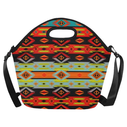 Adobe Kiva Neoprene Lunch Bag/Large (Model 1669) Neoprene Lunch Bag/Large (1669) e-joyer