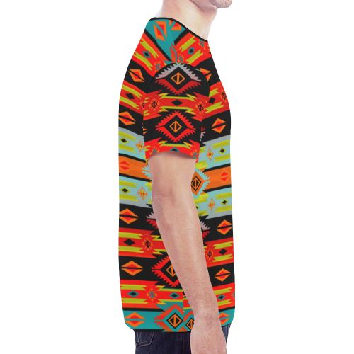 Adobe Kiva New All Over Print T-shirt for Men (Model T45) New All Over Print T-shirt for Men (T45) e-joyer