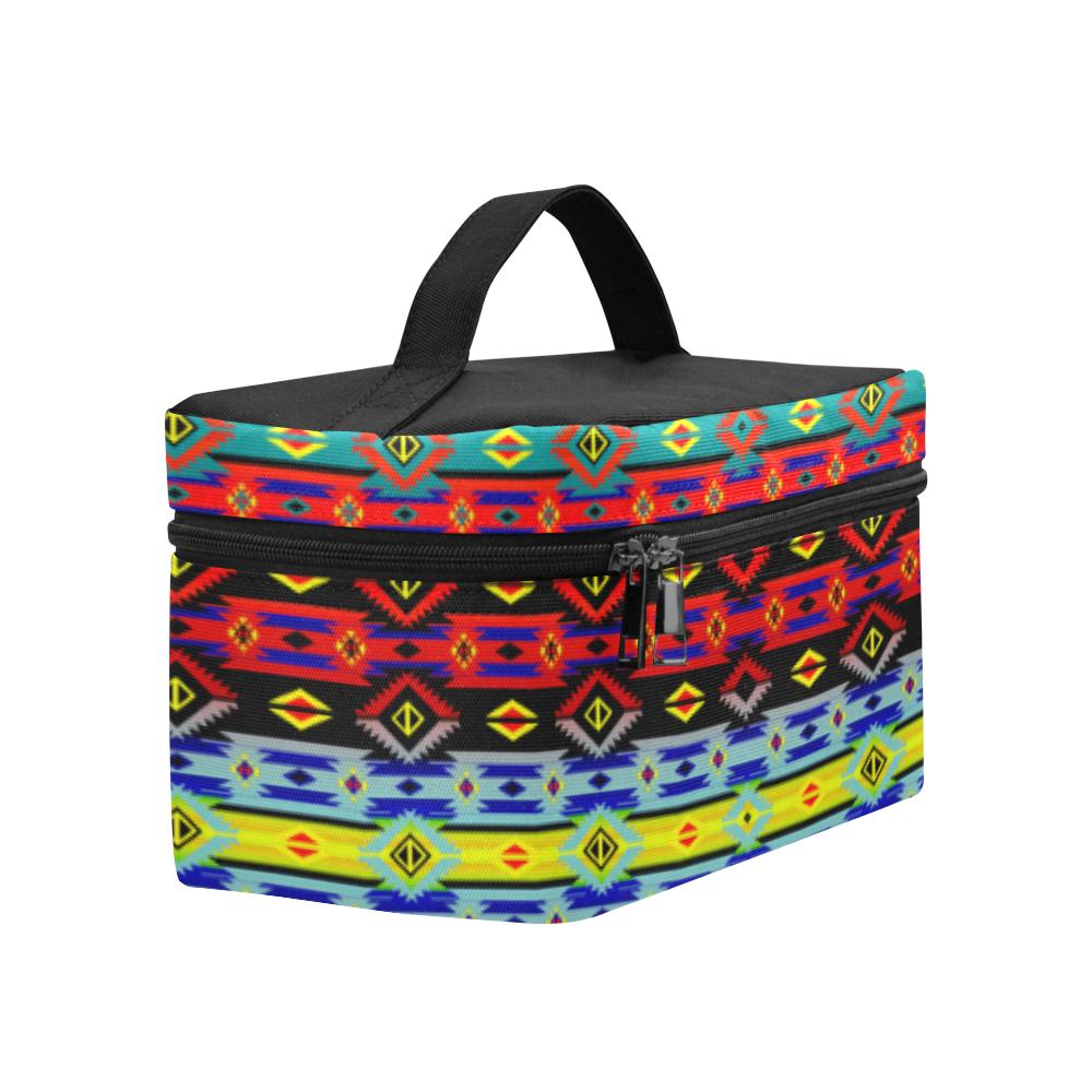 Adobe Kiva Night Cosmetic Bag/Large (Model 1658) Cosmetic Bag e-joyer