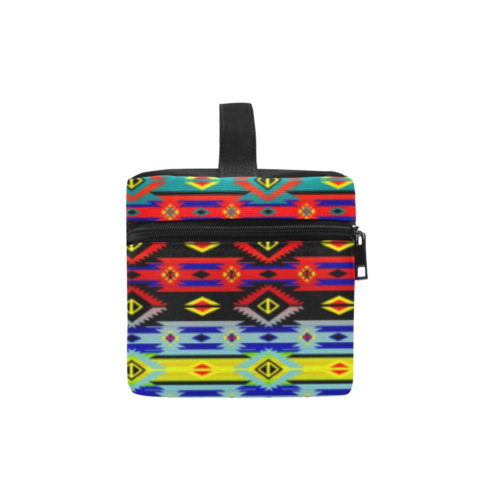 Adobe Kiva Night Cosmetic Bag/Large (Model 1658) Cosmetic Bag e-joyer