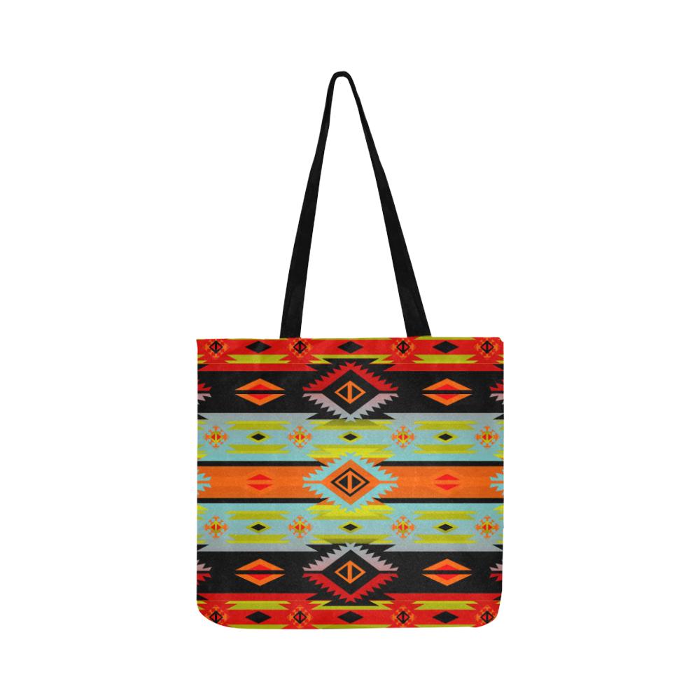 Adobe Kiva Reusable Shopping Bag Model 1660 (Two sides) Shopping Tote Bag (1660) e-joyer