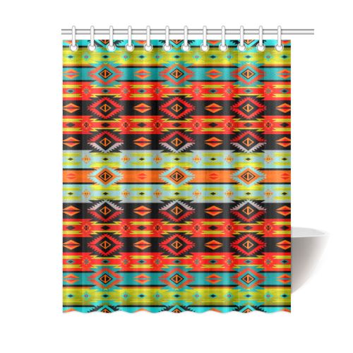 Adobe Kiva Shower Curtain 60"x72" Shower Curtain 60"x72" e-joyer