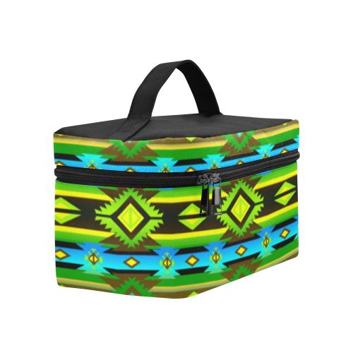 Adobe Midnight Cosmetic Bag/Large (Model 1658) Cosmetic Bag e-joyer