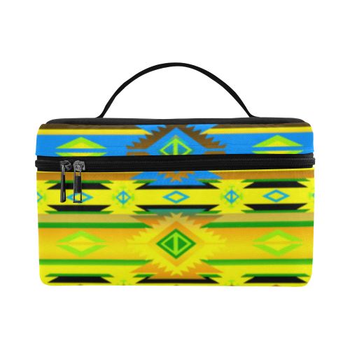 Adobe Midnight Cosmetic Bag/Large (Model 1658) Cosmetic Bag e-joyer