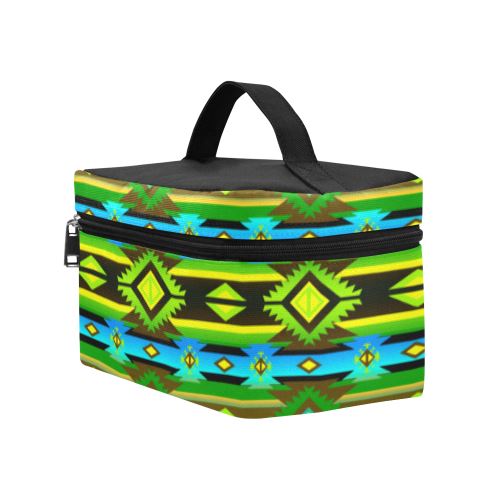 Adobe Midnight Cosmetic Bag/Large (Model 1658) Cosmetic Bag e-joyer