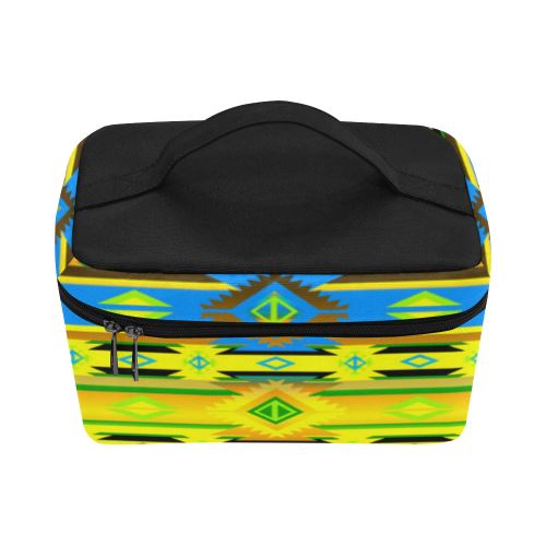 Adobe Midnight Cosmetic Bag/Large (Model 1658) Cosmetic Bag e-joyer