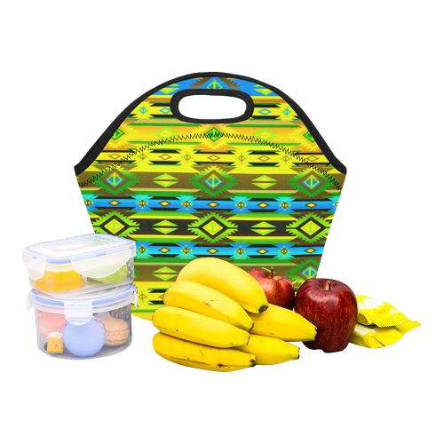 Adobe Midnight Neoprene Lunch Bag/Small (Model 1669) Neoprene Lunch Bag/Small (1669) e-joyer