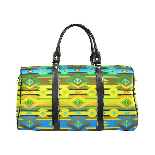 Adobe Midnight New Waterproof Travel Bag/Small (Model 1639) Waterproof Travel Bags (1639) e-joyer