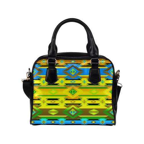 Adobe Midnight Shoulder Handbag (Model 1634) Shoulder Handbags (1634) e-joyer