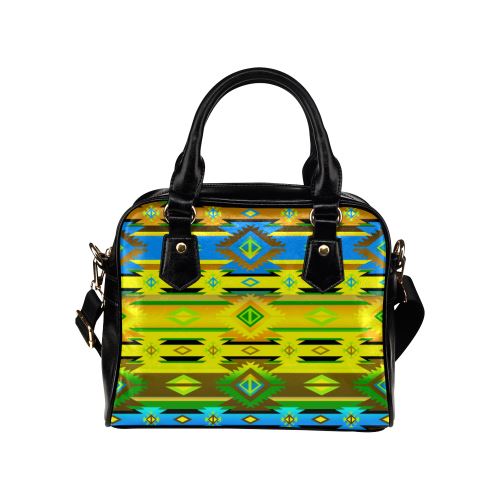 Adobe Midnight Shoulder Handbag (Model 1634) Shoulder Handbags (1634) e-joyer
