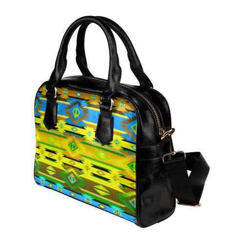Adobe Midnight Shoulder Handbag (Model 1634) Shoulder Handbags (1634) e-joyer