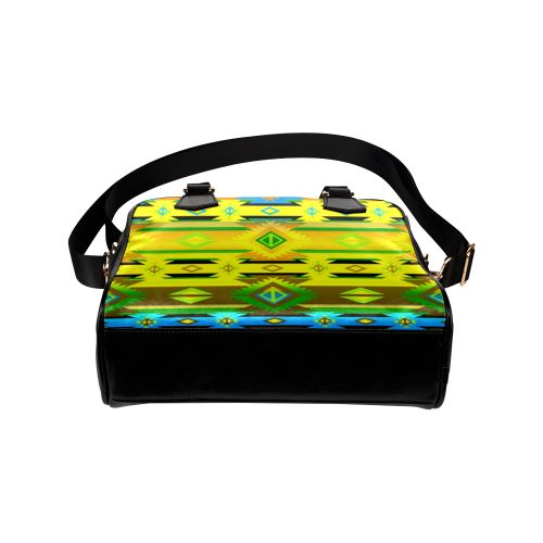Adobe Midnight Shoulder Handbag (Model 1634) Shoulder Handbags (1634) e-joyer