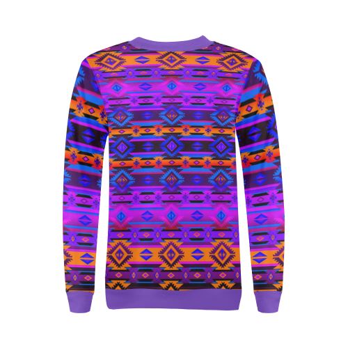 Adobe Morning All Over Print Crewneck Sweatshirt for Women (Model H18) Crewneck Sweatshirt for Women (H18) e-joyer