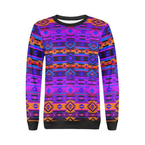 Adobe Morning All Over Print Crewneck Sweatshirt for Women (Model H18) Crewneck Sweatshirt for Women (H18) e-joyer