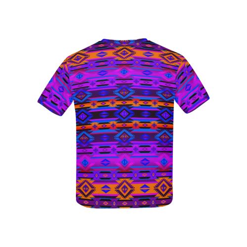 Adobe Morning All Over Print T-shirt for Kid (USA Size) (Model T40) All Over Print T-shirt for Kid (T40) e-joyer