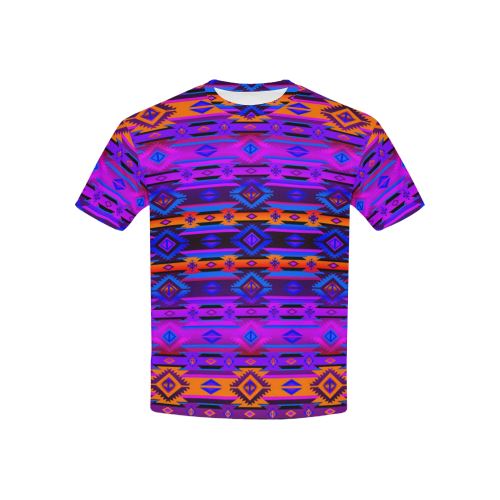 Adobe Morning All Over Print T-shirt for Kid (USA Size) (Model T40) All Over Print T-shirt for Kid (T40) e-joyer