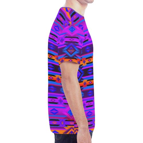 Adobe Morning New All Over Print T-shirt for Men (Model T45) New All Over Print T-shirt for Men (T45) e-joyer