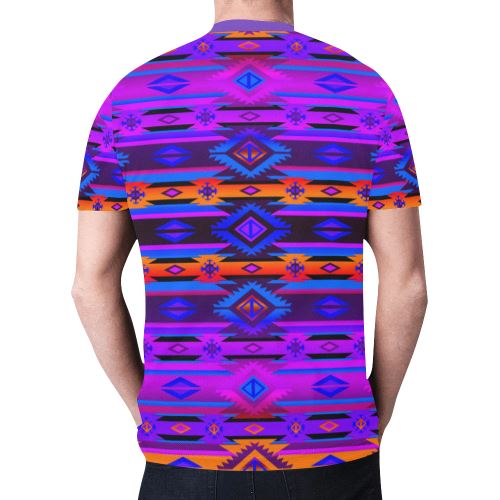 Adobe Morning New All Over Print T-shirt for Men (Model T45) New All Over Print T-shirt for Men (T45) e-joyer