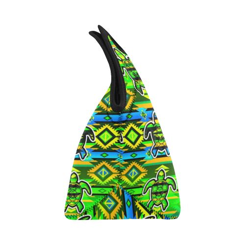 Adobe-Nature-Turtle Neoprene Lunch Bag/Small (Model 1669) Neoprene Lunch Bag/Small (1669) e-joyer
