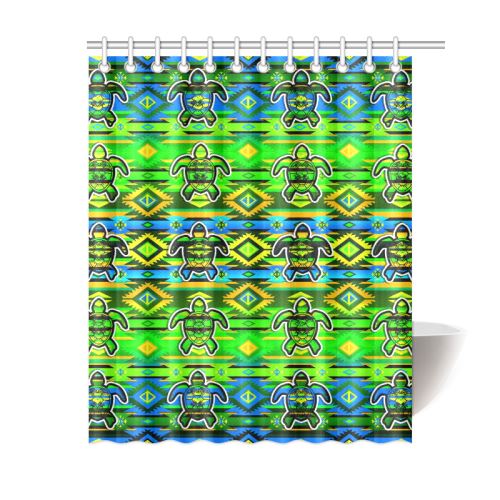 Adobe Nature Turtle Shower Curtain 60"x72" Shower Curtain 60"x72" e-joyer