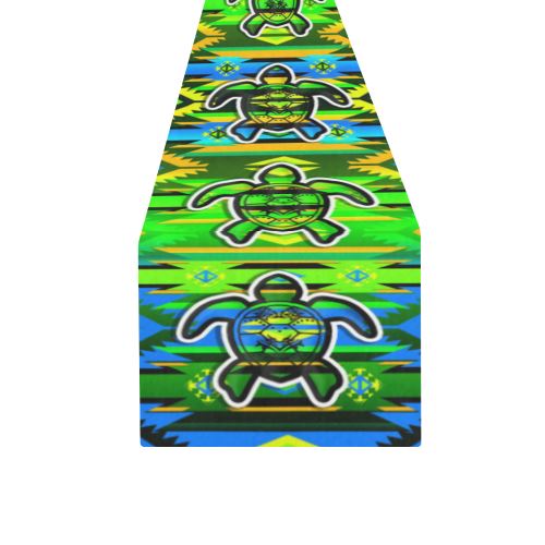 Adobe Nature Turtle Table Runner 16x72 inch Table Runner 16x72 inch e-joyer