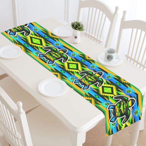 Adobe-Nature-Turtle Table Runner 16x72 inch Table Runner 16x72 inch e-joyer