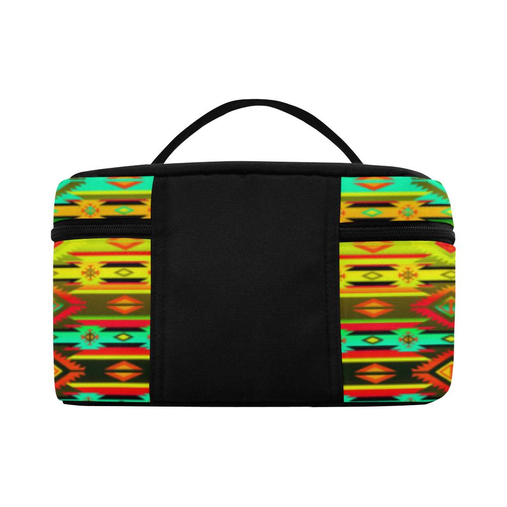 Adobe Sky Cosmetic Bag/Large (Model 1658) Cosmetic Bag e-joyer