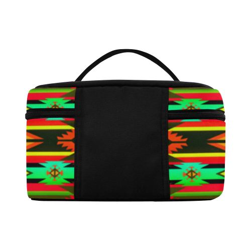 Adobe Sky Cosmetic Bag/Large (Model 1658) Cosmetic Bag e-joyer