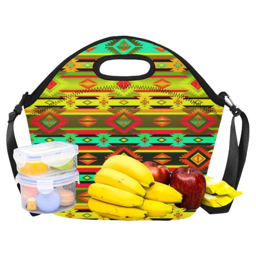 Adobe Sky Neoprene Lunch Bag/Large (Model 1669) Neoprene Lunch Bag/Large (1669) e-joyer
