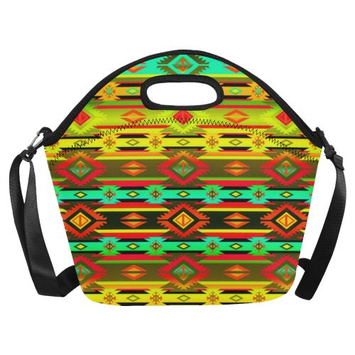 Adobe Sky Neoprene Lunch Bag/Large (Model 1669) Neoprene Lunch Bag/Large (1669) e-joyer
