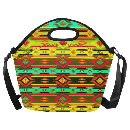 Adobe Sky Neoprene Lunch Bag/Large (Model 1669) Neoprene Lunch Bag/Large (1669) e-joyer