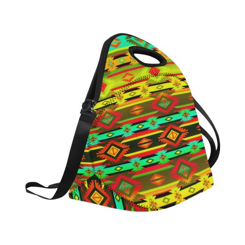 Adobe Sky Neoprene Lunch Bag/Large (Model 1669) Neoprene Lunch Bag/Large (1669) e-joyer