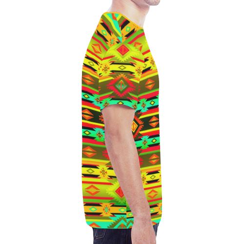 Adobe Sky New All Over Print T-shirt for Men (Model T45) New All Over Print T-shirt for Men (T45) e-joyer