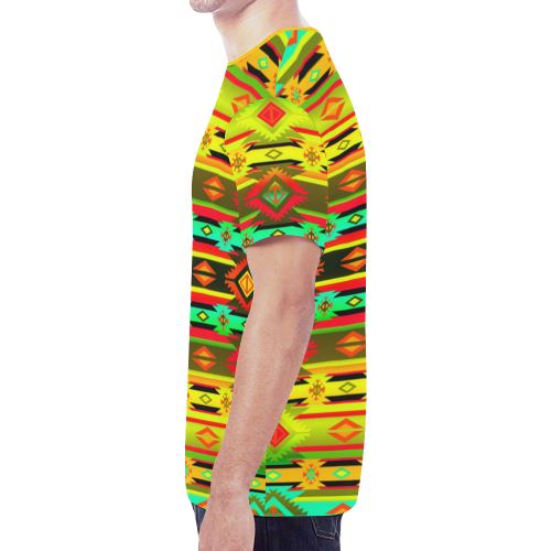 Adobe Sky New All Over Print T-shirt for Men (Model T45) New All Over Print T-shirt for Men (T45) e-joyer