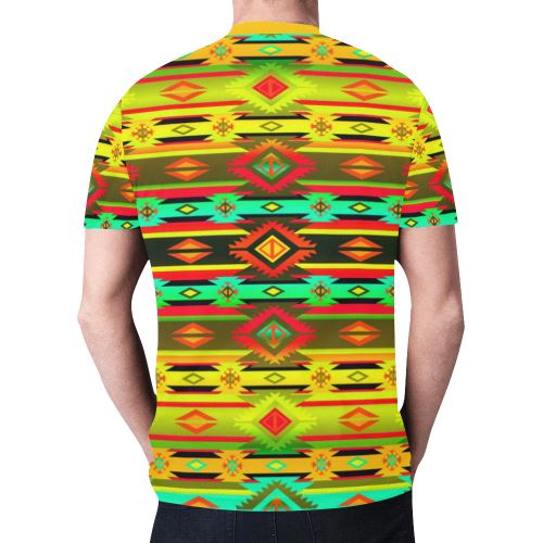 Adobe Sky New All Over Print T-shirt for Men (Model T45) New All Over Print T-shirt for Men (T45) e-joyer