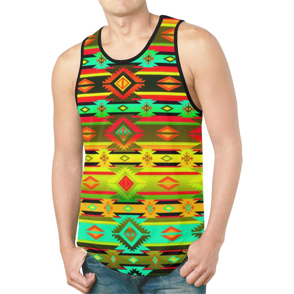 Adobe Sky New All Over Print Tank Top for Men (Model T46) New All Over Print Tank Top for Men (T46) e-joyer