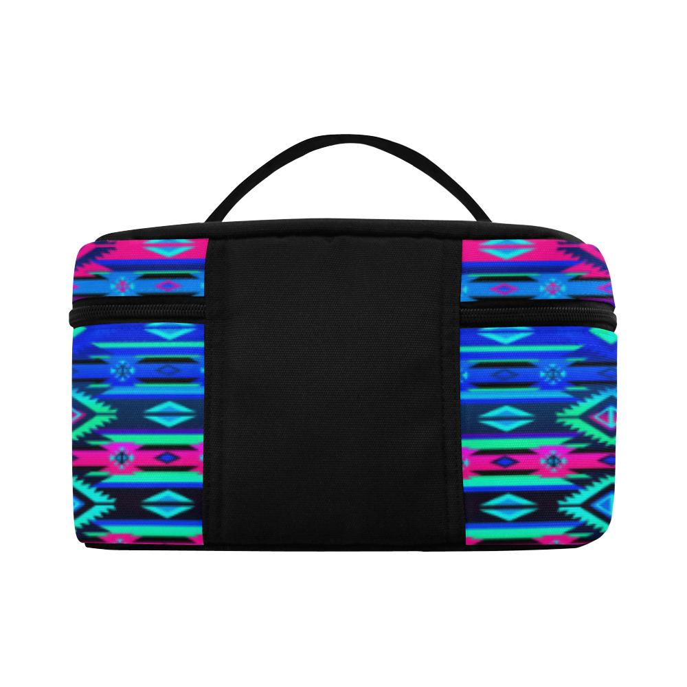 Adobe Sunset Cosmetic Bag/Large (Model 1658) Cosmetic Bag e-joyer