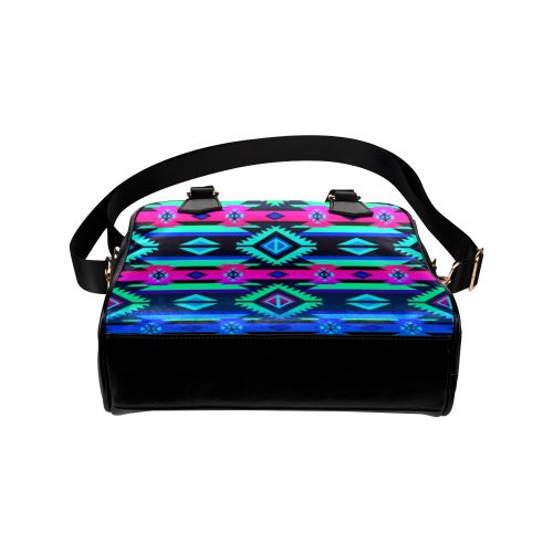 Adobe Sunset Shoulder Handbag (Model 1634) Shoulder Handbags (1634) e-joyer