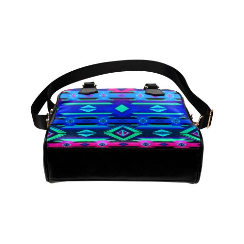 Adobe Sunset Shoulder Handbag (Model 1634) Shoulder Handbags (1634) e-joyer