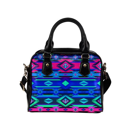 Adobe Sunset Shoulder Handbag (Model 1634) Shoulder Handbags (1634) e-joyer