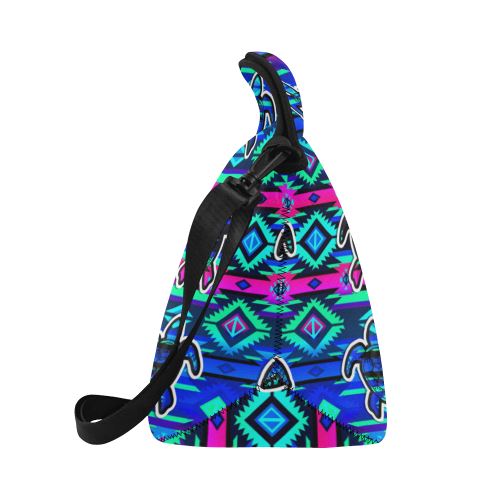 Adobe Sunset Turtle Neoprene Lunch Bag/Large (Model 1669) Neoprene Lunch Bag/Large (1669) e-joyer