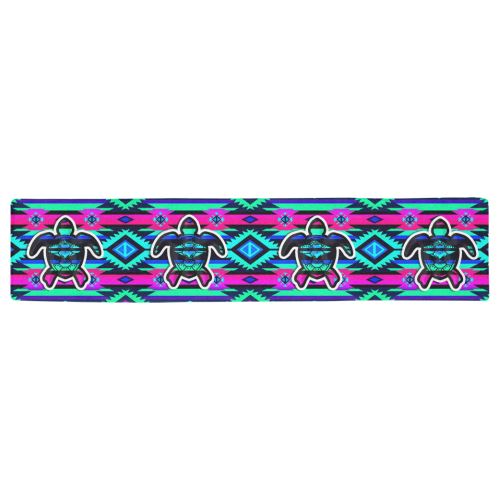 Adobe Sunset Turtle Table Runner 16x72 inch Table Runner 16x72 inch e-joyer