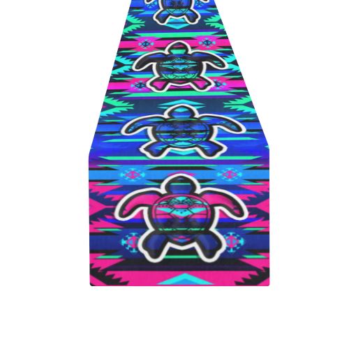 Adobe Sunset Turtle Table Runner 16x72 inch Table Runner 16x72 inch e-joyer