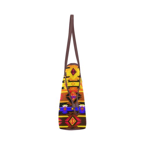 Adobe Sunshine Clover Canvas Tote Bag (Model 1661) Clover Canvas Tote Bag (1661) e-joyer